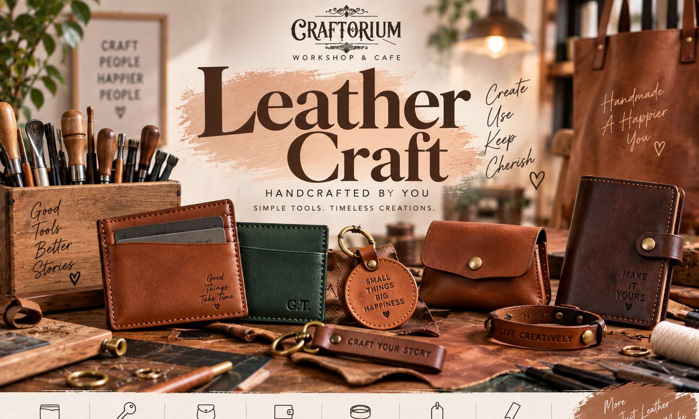 Leather Craft workshops in Pattaya — Craftorium
